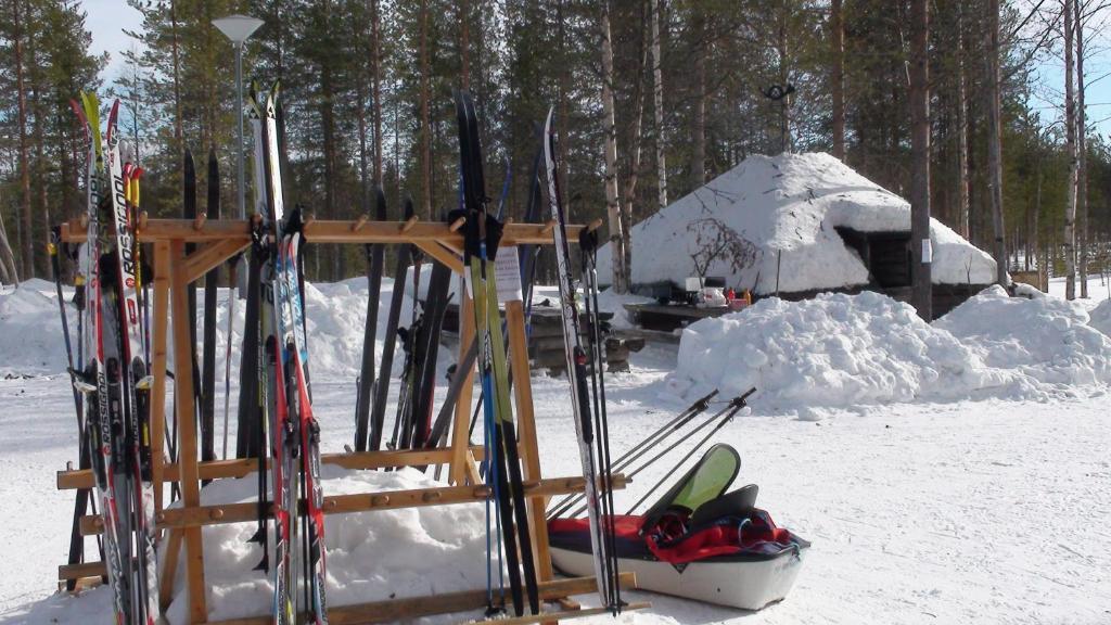 Holiday Center Luppo Hotell Pyhätunturi Exteriör bild
